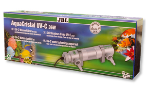 Dùng đèn UV-C cho hồ cá rồng JBL AquaCristal UV-C 36W